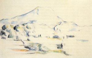 Mont Sainte-Victoire 作者 保罗·塞尚